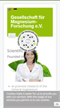 Mobile Screenshot of magnesium-ges.de